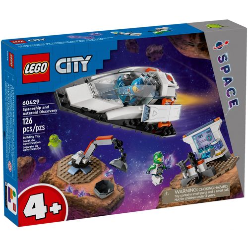 LEGO City - Le vaisseau et la découverte de l'astéroïde - 60429