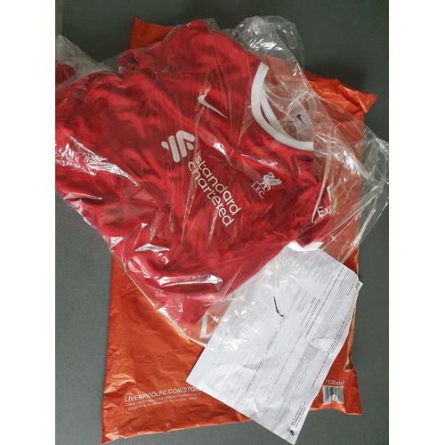 Ensemble Foot Liverpool Fc M.Salah 11 Enfant Neuf Rouge