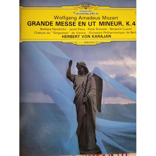 Vinyle Mozart Grande Messe En Ut Mineur K. 427 Ch?Urs Du Singverein De Vienne Orchestre Philharmonique De Berlin Herbert Von Karajan