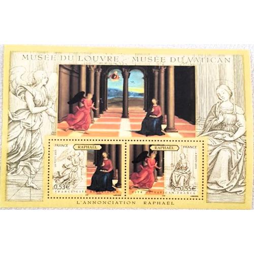 Bloc De Timbres, Musée Du Louvre - Musée Du Vatican
