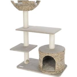 Mur d'escalade pour chats Andes 52x40x32 cm Naturel et blanc Kerbl