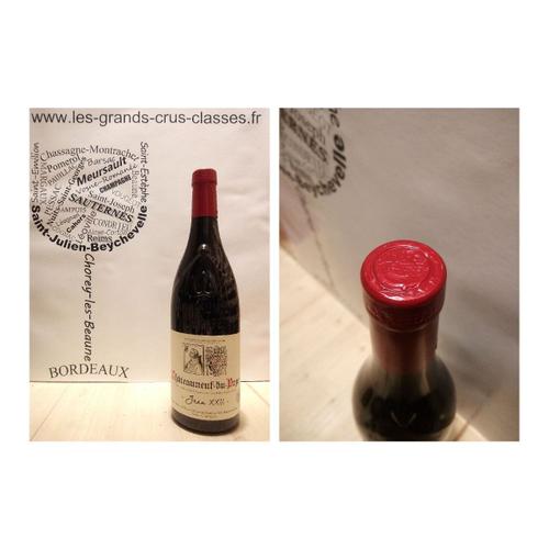 Châteauneuf-Du-Pape 2022 - Jean Xxii - Château Fargueirol - Châteauneuf-Du-Pape - 1 X 75 Cl - Rouge