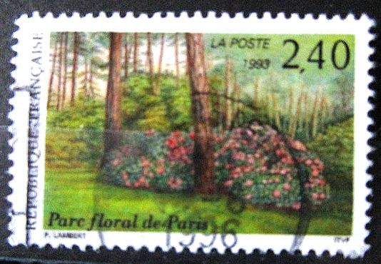 1993. F2850: 1er Salon Européen Des Loisirs Du Timbre: Parc Floral De Paris.