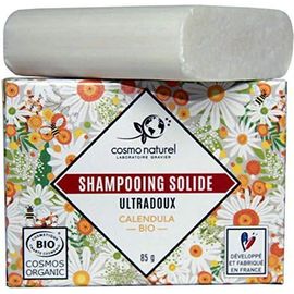Shampoing solide Bio Ultra doux 85G, fabriqué en France par