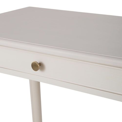Bureau 1 Tiroir Écru