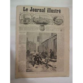 Le Journal Illustré  N° 170 : Exposition Universelle-Beaux-Arts. Néron Apres L'incendie De Rome. Les Fruits. Le Cortege Du Frere De L'empereur Du Japon Sortant Des Tuileries