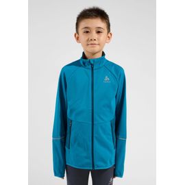 Odlo Veste De Ski De Fond Brensholmen Pour Enfant Pour Enfant, 128, Blue