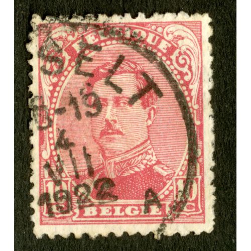Timbre Oblitéré Belgique, Belgie, 10 C