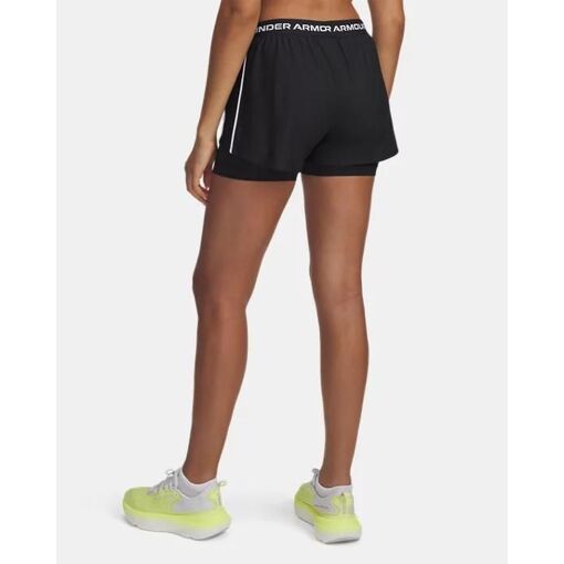 Short deux-en-un Under Armour Tech¿ Play Up pour femme Noir