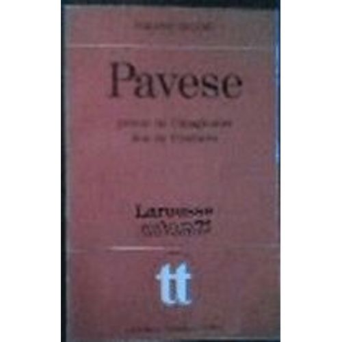 Pavese Prison De L'imaginaire Lieu De L'écriture