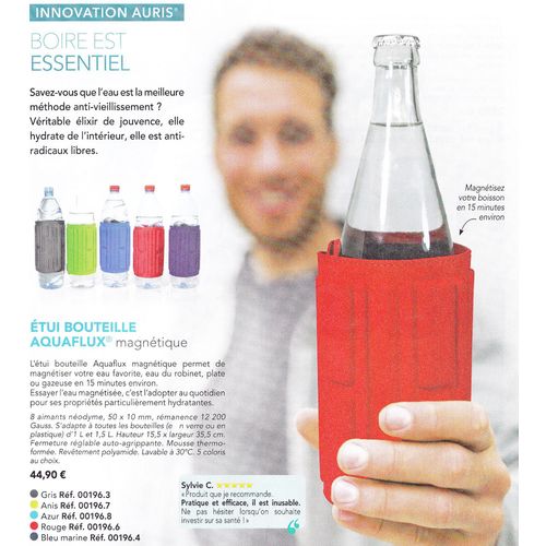 Étui Bouteille Grand Modèle Couleur Gris
