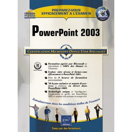 Autoformation Powerpoint 2003 - Certification Microsoft Office Specialist