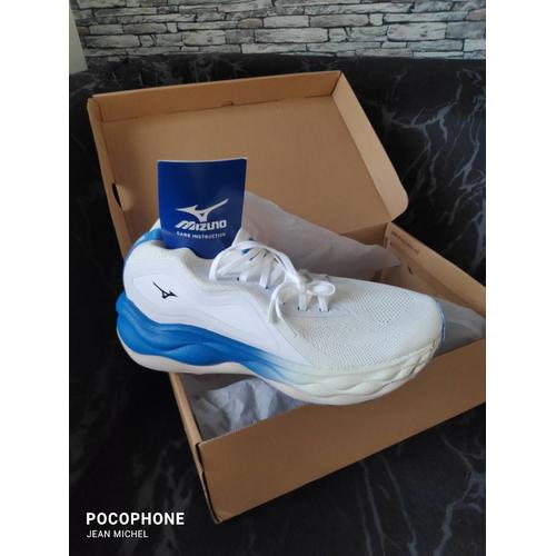Chaussures Homme Neo Ultra Blanche Et Bleu Neuf - 43