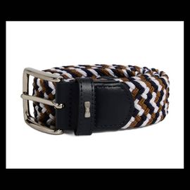 EDEN PARK - Ceinture - marron et marine