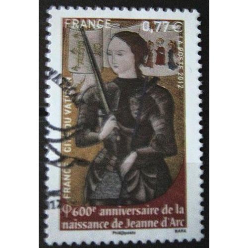2012. F4654: 600ème Anniversaire De La Naissance De Jeanne D'arc.