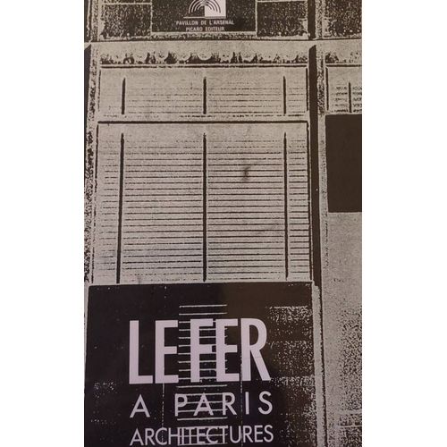 Le Fer À Paris Architectures. Bernard Marrey