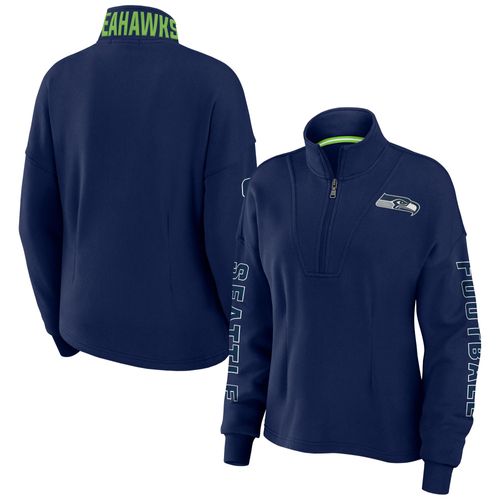 Seattle Seahawks Wear By Erin Andrews Pull Demi-Zip - Femme