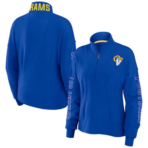 Los Angeles Rams Wear By Erin Andrews Pull Demi-Zip - Femme