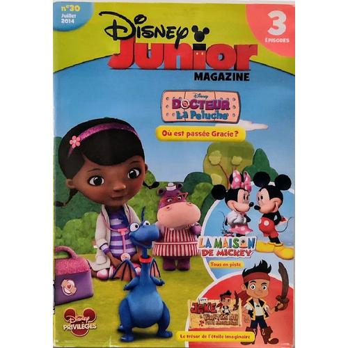 Dvd Enfant - Dessins Animés Disney Junior - Docteur Lapeluche, La Maison De Mickey, Jake Et Les Pirates