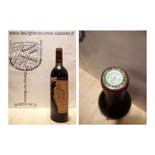 Château Gruaud-Larose 1982 - Saint-Julien - 2ème Grand Cru Classé - 1 X 75 Cl - Rouge