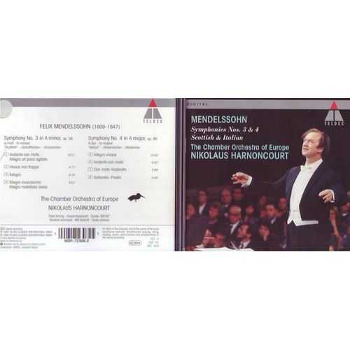 Symphonies Nos. 3 & 4 Orch. Chambre Europe
