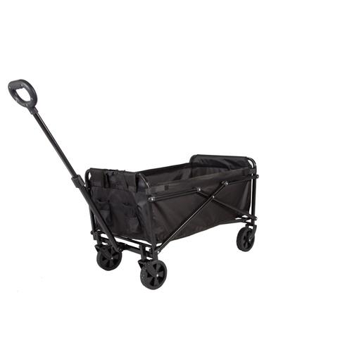 Remorque Pliante Cabino - Transport Pratique Et Polyvalent Pour Enfants Et Bagages -Noir