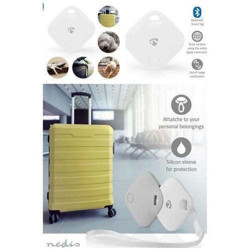 Tracker Bluetooth Gps Type Airtags Pack De 1 Dispositif De Recherche De Clé, Téléphone Portable, Alarme Porte-Clés Anti-Perte Blueto