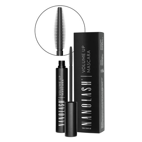 Mascara Épaississant Nanolash 10 Ml - Mascara Volumateur, Épaississant Et Mettant En Valeur Les Cils, Mascara Noir 