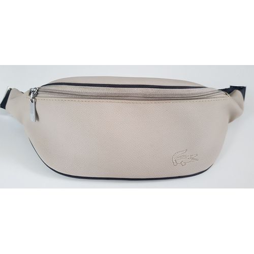 Sac Banane Zippé Beige Lacoste