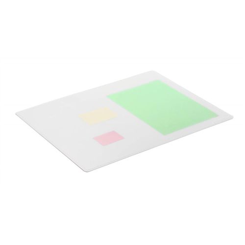 Durable Sous-Main Avec Rainures Décoratives, 530 X 400 Mm Transparent
