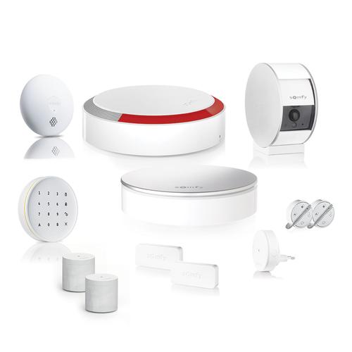 Home Alarm - Pack Extra vidéo - Alarme maison sans fil connectée avec caméra intérieure - Somfy Protect - Compatible avec Amazon Alexa, l'Assistant Google et TaHoma (switch)