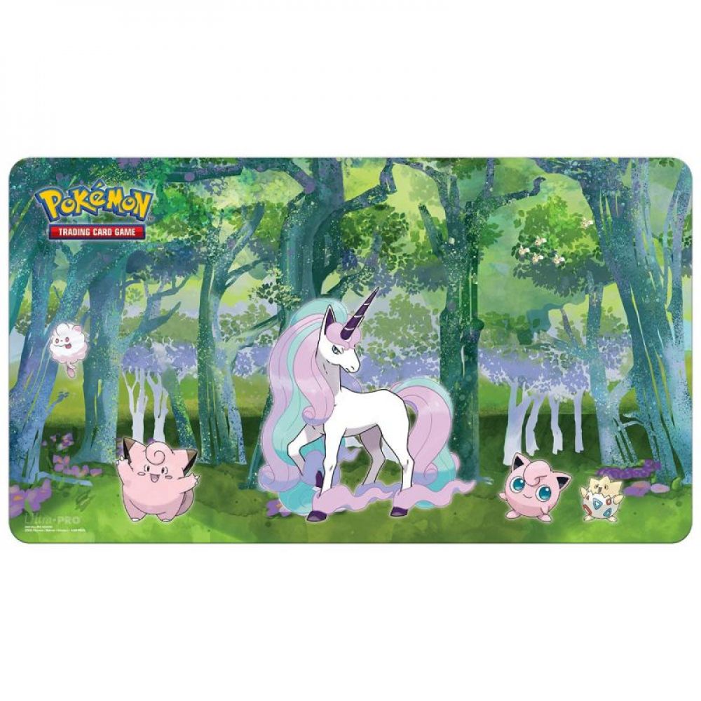 Ultra Pro - Gallery Series Enchanted Glade Playmat Pour Pokemon Show Up To Battle In Style Against Friends Et Ennemis Et Jouez Vos Meilleures Cartes Sur Un Tapis De Jeu Dynamique Pleine Couleur