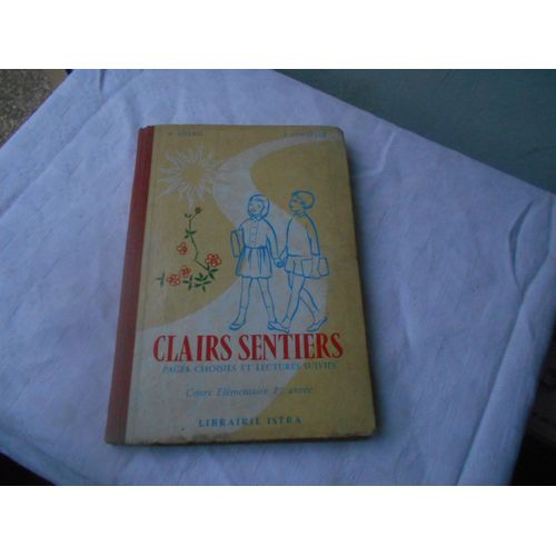Clairs Sentiers Ce1 Livre Scolaire