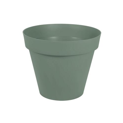 Pot De Fleur Rond Toscane 100 X H.79 Cm Vert Laurier