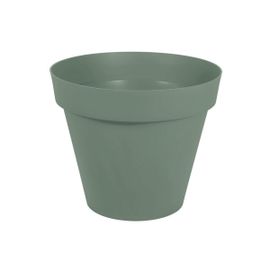 Pot De Fleur Rond Toscane 100 X H.79 Cm Vert Laurier