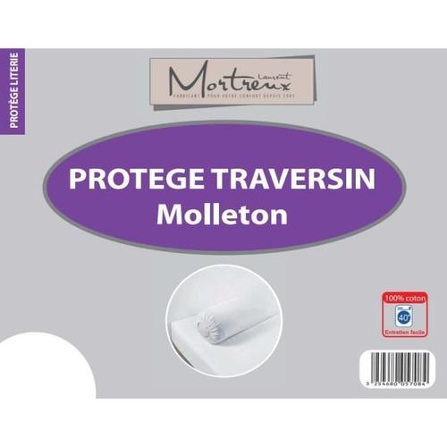 Protège Traversin Coton 160 Cms - Toutes Saisons- Mortreux