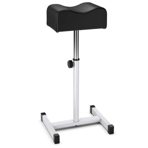 Costway Tabouret De Pédicure À Hauteur D'assise Réglable 45-65 Cm, Coussin Épais Et Doux,Pour Manucure Soins Des Jambes, Charge 10kg Multicolore
