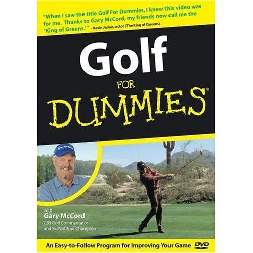 Golf For Dummies With Gary Mccord, Cbs Golf Commentator