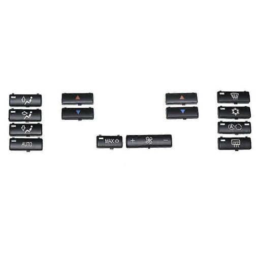 14pcs Voiture Climatisation Climatisation Conditionnement Interrupt...