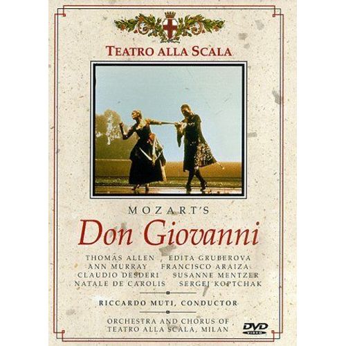 Mozart - Don Giovanni - Giorgio Strehler · Riccardo Muti · T - Allen · E - Gruberova · Teatro Alla Scala