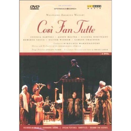 Mozart - Cosi Fan Tutte / Harnoncourt, Bartoli, Nikiteanu, Zurich Opera