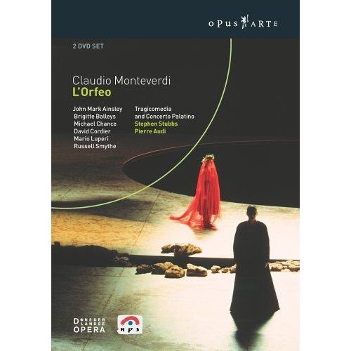 Monteverdi - L'orfeo / Ainsley, Balleys, Chance, Cordier, Luperi, Smythe, Audi, Stubbs, Amsterdam Opera