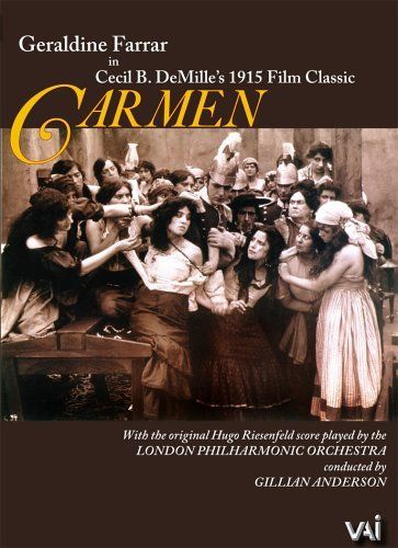 Carmen(1915 Silent Film)  Geraldine Farrar, Wallace Reid, Pedro De Cordoba, Cecil B. Demille