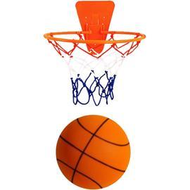 Panier de Basketball Pliable à Double Panier 4 Balles Pompe de
