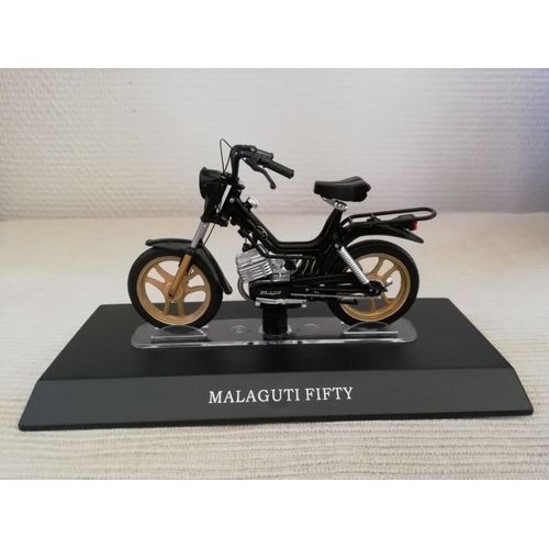 Moto Mobylette Italienne : Malaguti Fifty 1/18-Leo Models