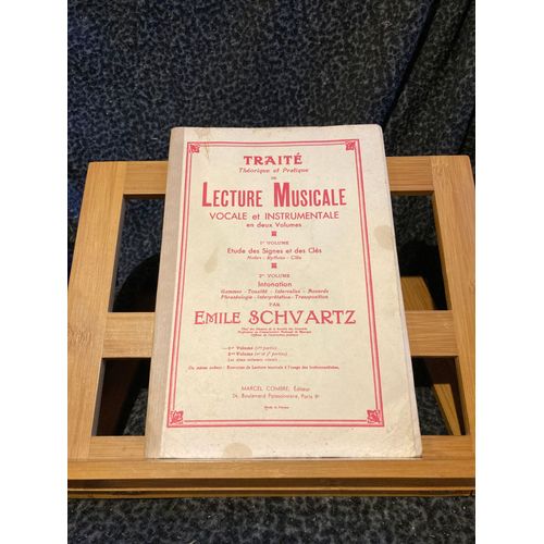E. Schwartz Traité Théorique Pratique Lecture Volume 1 Éd. Combre