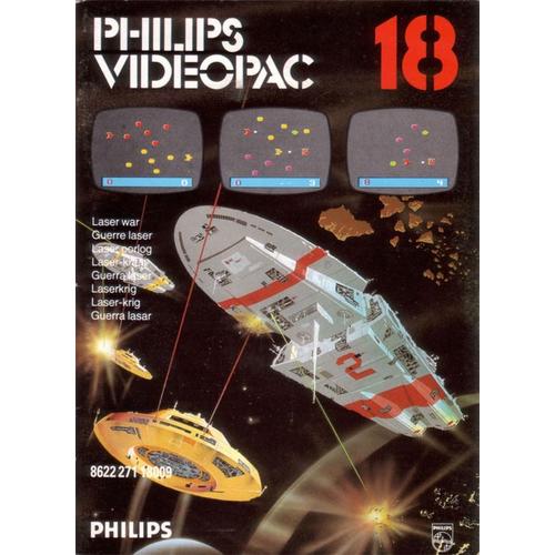 Jeu Philips Videopac 18 : Laser War