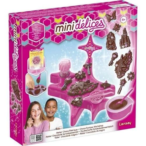 Mini Délices - Atelier Choco-Féerique - Lansay - Pour Enfant - Emballages Inclus - Rose Et Marron