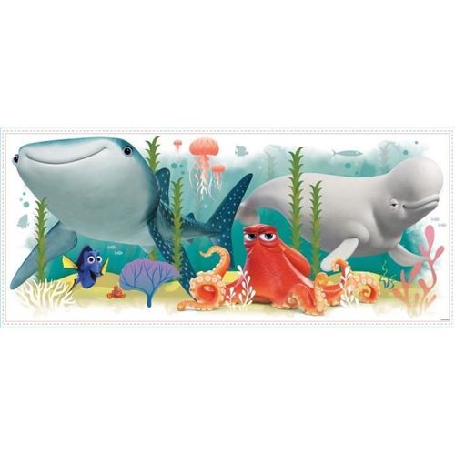 Roommates Sticker Géant Disney Le Monde De Dory Repositionnable 98x42cm