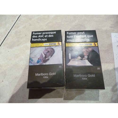 Paquet Cigarette Malboro Gold